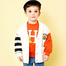 헤이미니 아동용 포그니 오버핏 가디건