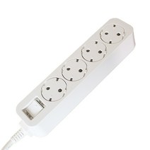 스마트캡 일반 멀티탭 4구, 1개, 1.5m