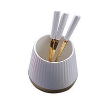 주앙오브제 르망 스테인 홈 스푼 보관함, 화이트, 1개