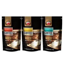 마운틴하이 로부스타 분쇄 커피 브렉퍼스트 + 프렌치바닐라 + 헤이즐넛 170g x 3p 세트, 핸드드립