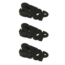 문닫힘방지 도어스토퍼 블랙, 3개