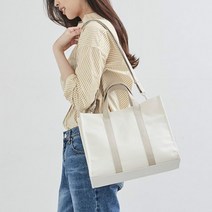 여성용 블루스퀘어 심플 단색 메신저백 BLC A438