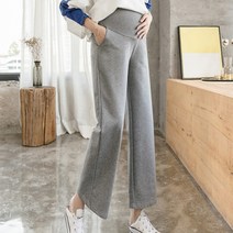 WBB 임부 추리닝 와이드 캐쥬얼 팬츠 DOD202