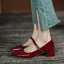 TCR 셀레나 10번 심플 메리제인 펌프스