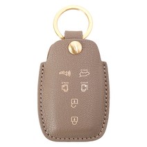 바슬리 크리스페 가죽 스마트 키케이스, 에토프 금, KA016