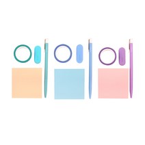 리플린 슬림형 지워지는 펜 0.4mm 세트, 랜덤발송, 3세트