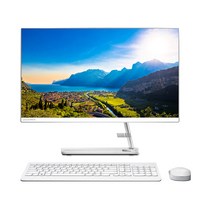 레노버 일체형PC White ideaCentre AIO3-24ITL6 F0G00069KR (펜티엄골드-7505 60.45cm WIN미포함 RAM 16GB NVMe 256GB), 기본형