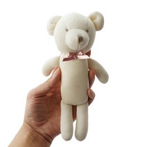 마롤로뜨 돗투돗 신생아 애착인형 딸랑이, 베어