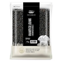더담은 미국산 블랙렌틸콩 검정렌틸콩, 1개, 4kg