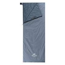 경량 휴대용 캠핑 침낭 M, 블루, 1개