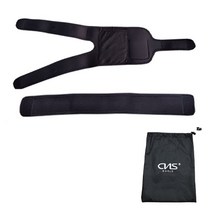 씨엔에스월드 USB 연결식 마사지 4 IN 1 온도조절 온열보호대 2p + 파우치 세트, CNS-004C