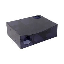 보라펫 아크릴 미로 8룸형 골든용 중 + 아크릴 뚜껑, 올 스모그, 1세트