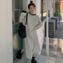 큐랑 여성용 폴리 스프라이트 데일리 롱 원피스 40-148264