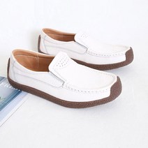 워크센스 여성용 퀘드론 컴포트 콜프펀칭 슬립온