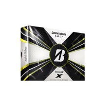 브리지스톤 신형 TOUR-B X 3피스 우레탄 비거리용 골프공 12p, 화이트, 1개