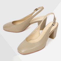 메쎄 백오픈 슬링백 6cm 78211