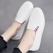 컬러 탭 포인트 슬립온 단화 PRDS588