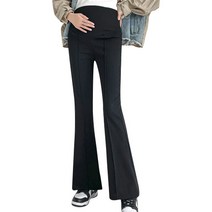 여성용 패션 임산부 나팔 와이드 팬츠