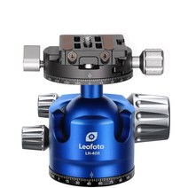 레오포토 파노라마 패닝 클램프 볼헤드, 1개, LH-40R BLUE