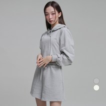 어썸어라운드 여성용 코튼 크롭 후드 티셔츠