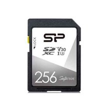 실리콘파워 SDXC UHS-1 메모리카드 U3 V30, 256GB