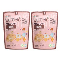 슬림모어 건조 과일칩 배, 15g, 2개