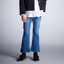 빈 여아용 데님 부츠컷 팬츠 BW12PT01BU