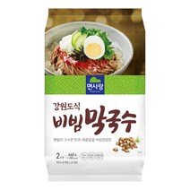 면사랑 강원도식 비빔막국수, 640g, 1개