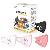 어린숨 엣지 포켓몬 아트 전설 환상을 찾아라 심볼 마스크 중형 3종 x 10p   랜덤발송 세트, 30p, 1세트, 님피아