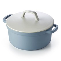 베카 PAPILLON 더치 오븐 냄비 인덕션 IH, 블루, 24cm