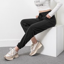 디어로라 여성용 데일리 트레이닝 쭈리 조거 팬츠