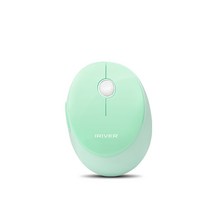 아이리버 무소음 무선 마우스 EQWEAR-QV7, 민트