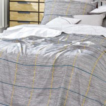 풍기인견 프린트 원단, 그레이(No 7263)