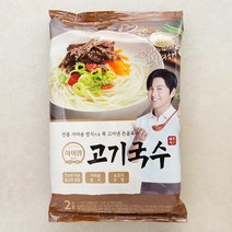 삼립 하이면 제주식 고기국수 2인분, 392g, 1개