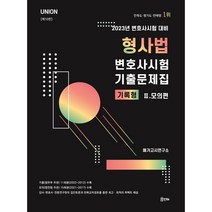 2023 UNION 변호사시험 형사법 기록형 기출문제집 2: 모의편, 인해