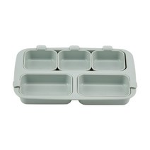 네스틱 원플레이트 유아식판, 민트, 플레이트 +볼 5p