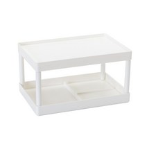 스윗조이 테이블 책상 문구 선반 2단, 01 화이트