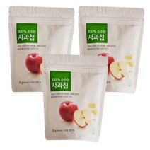 올가홀푸드 100% 순수한 사과칩, 3개, 12g