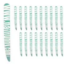 퍼니 네일케어 우드 파일 100, 20개, 혼합색상