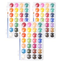 민화샵 솔리드 고체물감 팔레트 3p, 28색