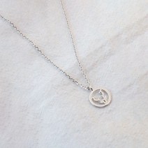 미퓨어 여성용 별자리 타투 목걸이 04황소자리