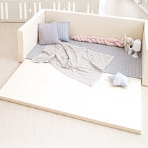 꿈비 트윈스타 자이언트 클린 범퍼 침대 특대형 방문설치, 아이보리