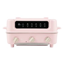 단미 접이식 양면 오븐 멀티쿠커 그릴, DA-MEK03(핑크)