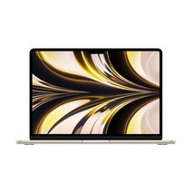 Apple 2022 맥북 에어, 스타라이트, M2 8코어, GPU 10코어, 512GB, 8GB, 67W, 한글, Z15Z0001P