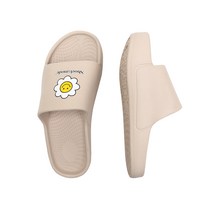 슈라모드 웨이브 스트레칭 거실화, 베이지, 1개