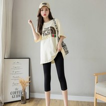 다다랜드 임산부 U라인 7부 팬츠 레깅스