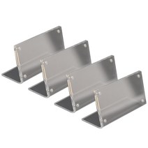 대한 투명 아크릴 POP 꽂이 명찰 명함 이름표 메뉴판 쇼케이스, 4개