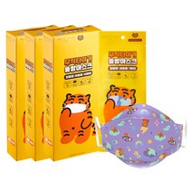 무직타이거 3D 입체형 꿈나라 마스크 소형 30개입, 1개