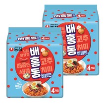 농심 배홍동 비빔면 137g, 8개