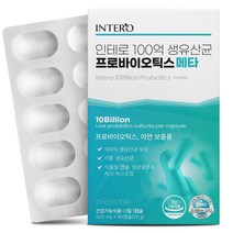 인테로 100억 프로바이오틱스 메타 생유산균 30g, 1개